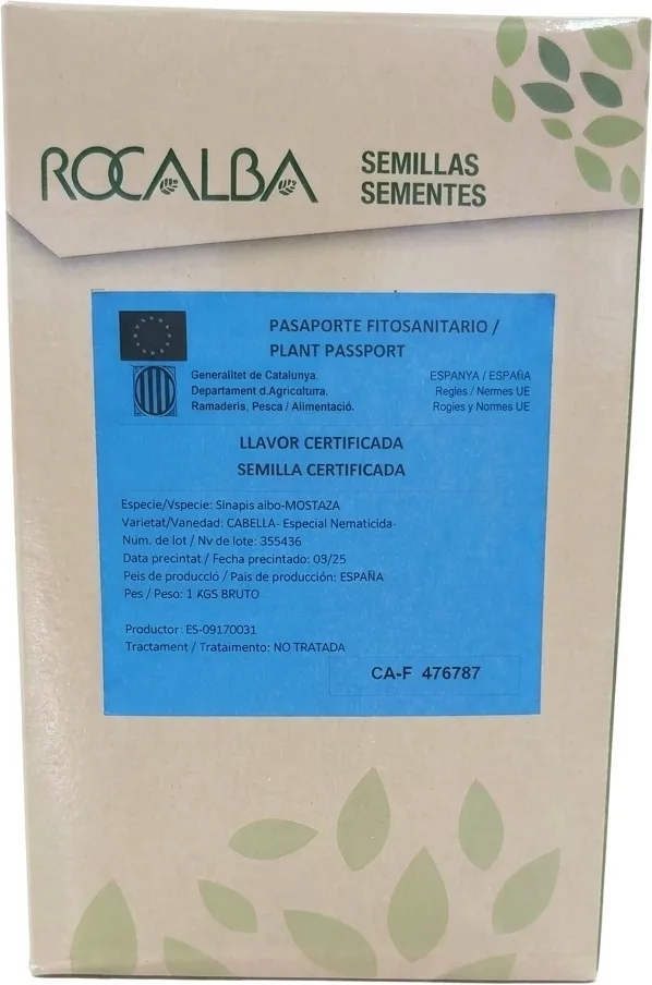 Semilla Mostaza Blanca 1 Kg — foto principal