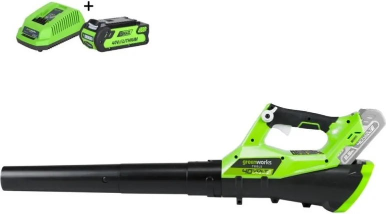 Kit Greenworks Soplador Batería 40v con Batería 4 Ah y Cargador — foto principal