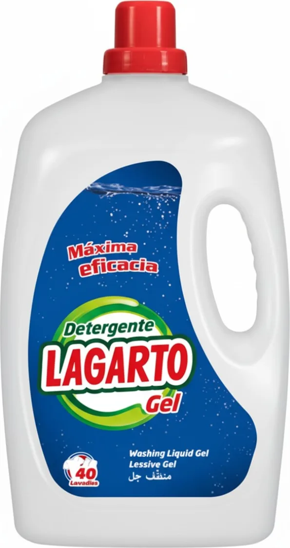 Detergente Lagarto Gel 40 Lavados — foto principal
