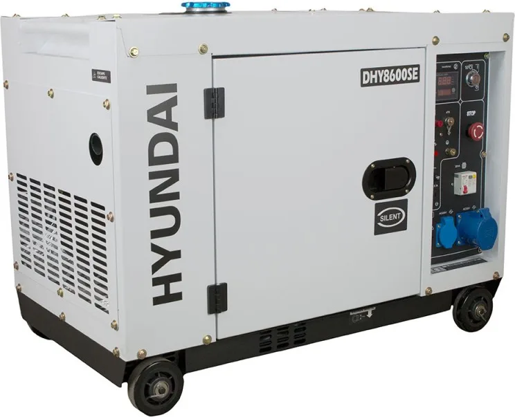 Hyundai Generador Monofasico Diesel Insonorizado Dhy8600se — foto principal