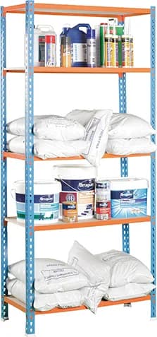 Estanteria Kit Maderclick Plus 5/500 2000x1000x500 mm. — foto principal