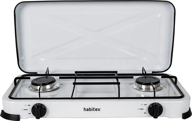 Cocina Portatil Gas 2 Fuegos Camping Habitex Camper 2 — foto principal
