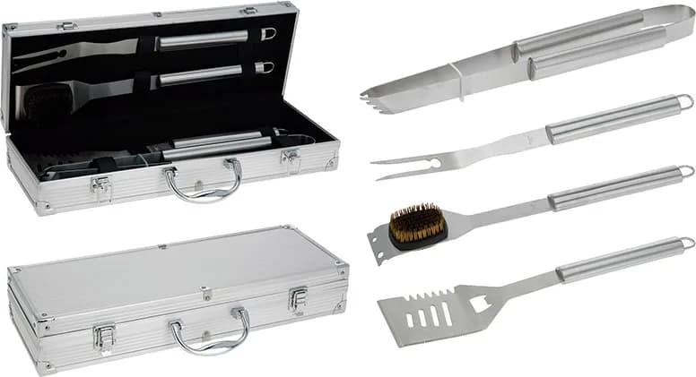Accesorios Barbacoa Maletin 4 Piezas — foto principal