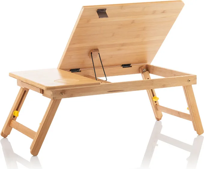 Mesa Plegable Auxiliar Bambu Lapwood — foto principal