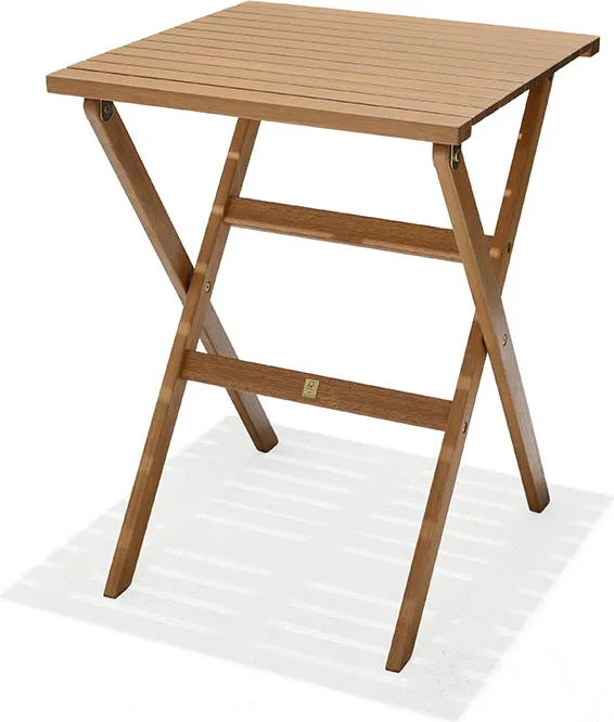 Mesa Plegable Madera Brisa 56x56xh74 cm — foto principal