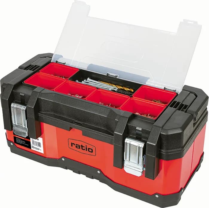 Caja de Herramientas Metal Plastico Ratio 6712-23 — foto principal