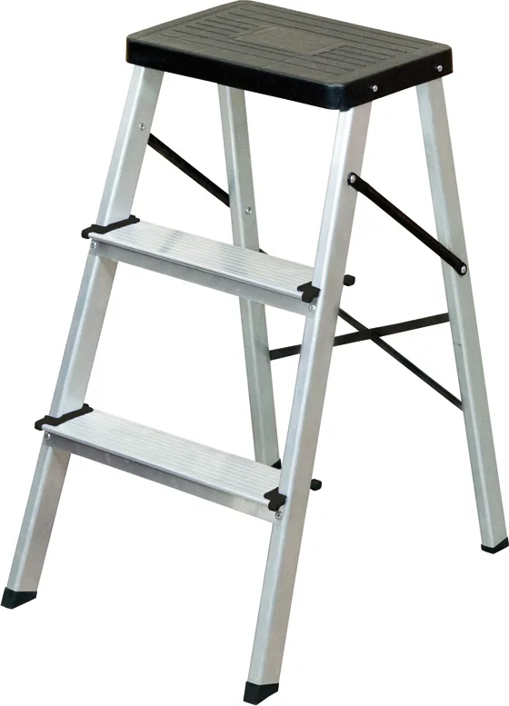 Taburete Escalera Aluminio 3 Peldaños — foto principal