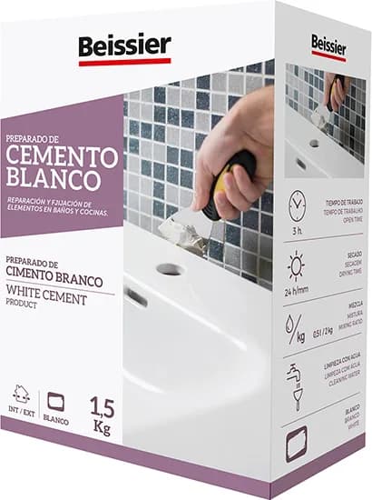 Cemento Blanco P/ceramica 1,5 kg — foto principal