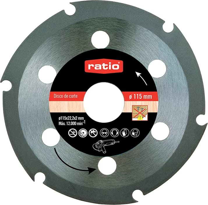Disco Corte para Madera 115x2,0x22,2 Ratio — foto principal