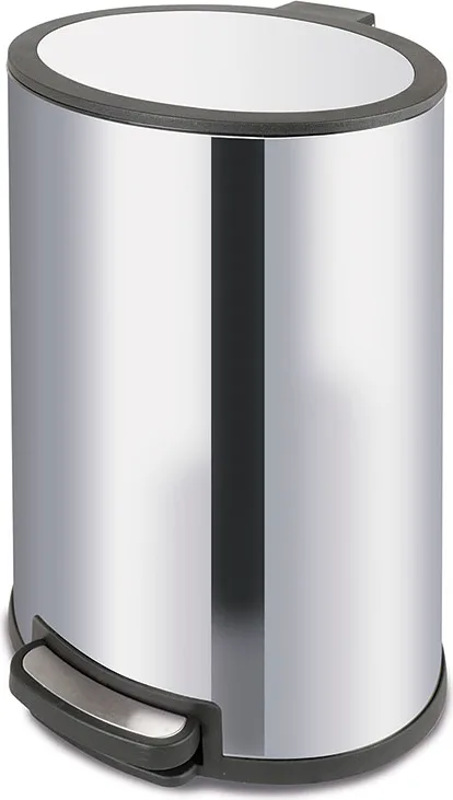 Cubo Pedal Acero inox Ovalado 40 l. Habitex — foto principal