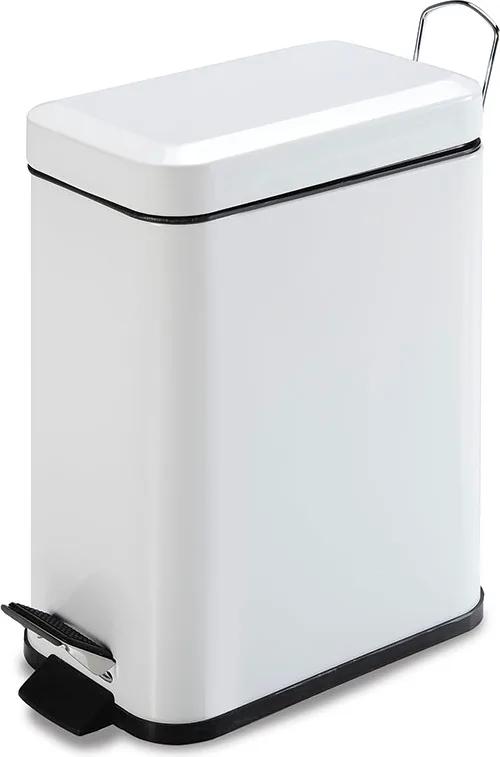 Cubo Pedal 5 L Habitex Blanco — foto principal