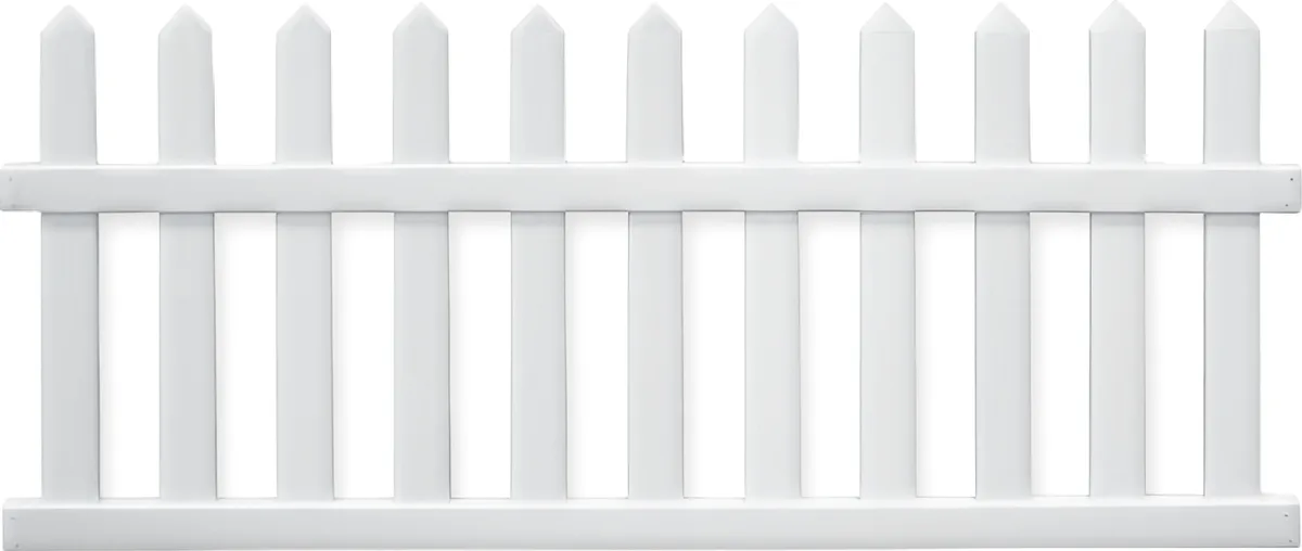 Valla Pvc Duramax para Jardin — foto principal