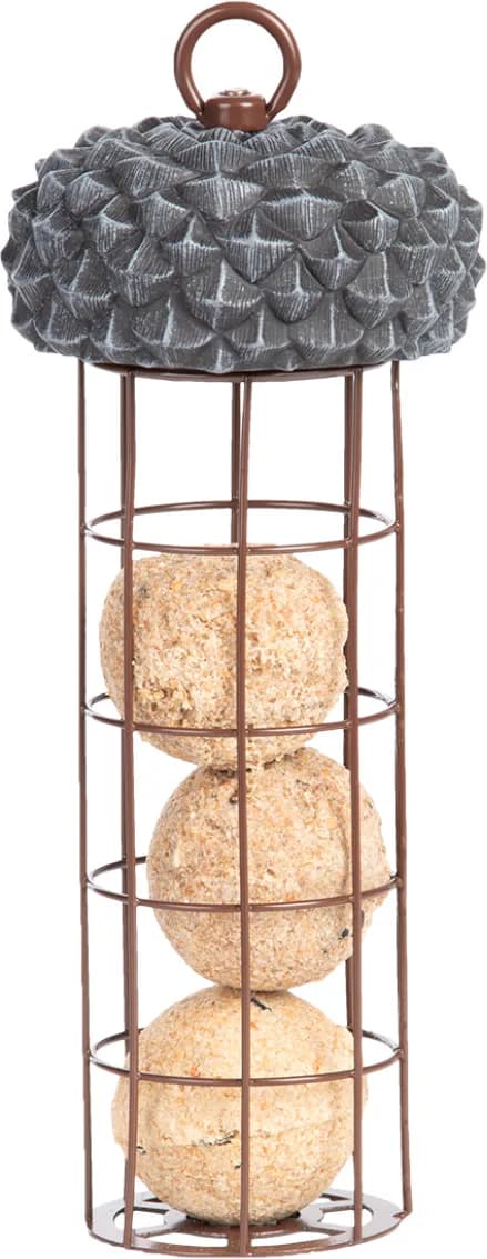 Comedero Pajaros Bolas de Sebo Forma Bellota — foto principal