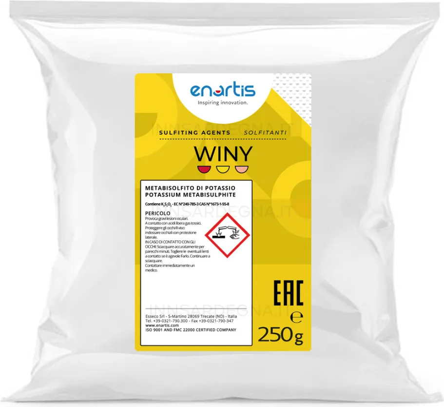 Metabisulfito De Potasio Vino Enartis Winy 250 gr — foto principal