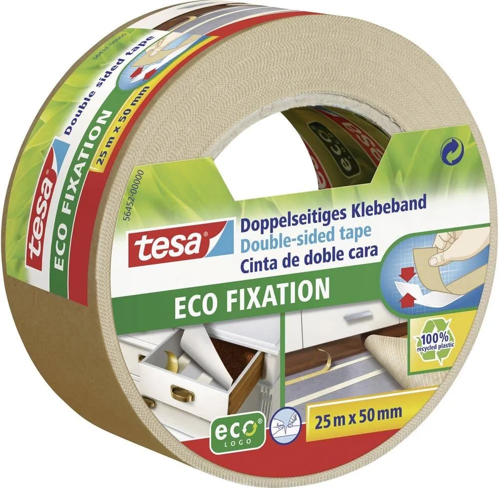 Cinta Tesa Doble Cara Eco Fixation 50Mm 25 Metros — foto principal