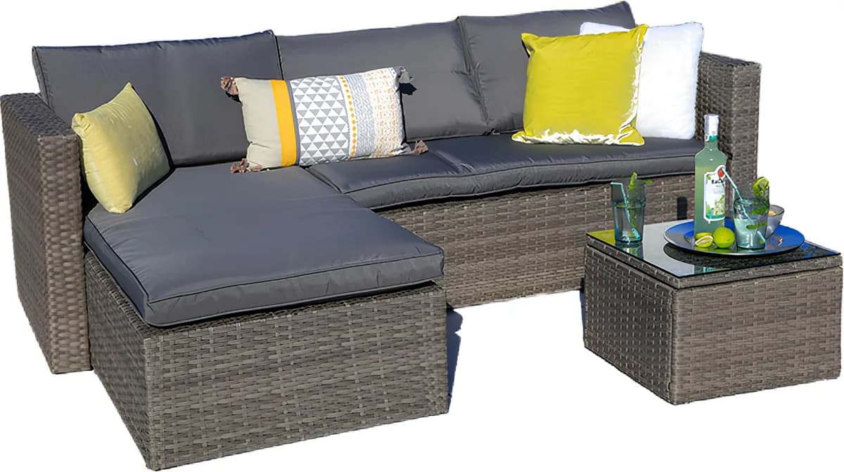 Conjunto Jardin Lanzarote II Ratan+Chaise Long — foto principal