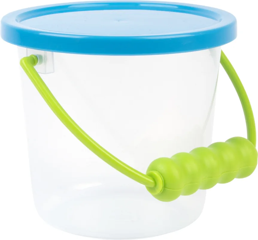 Cubo Transparente con Tapa — foto principal