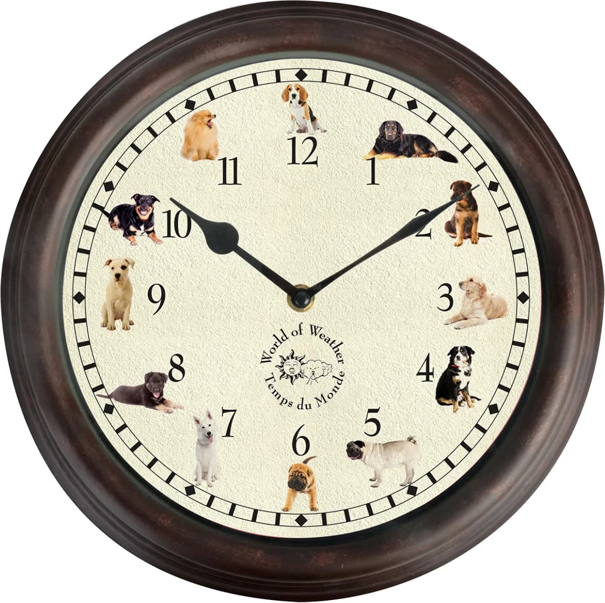 Reloj Sonido Perros — foto principal