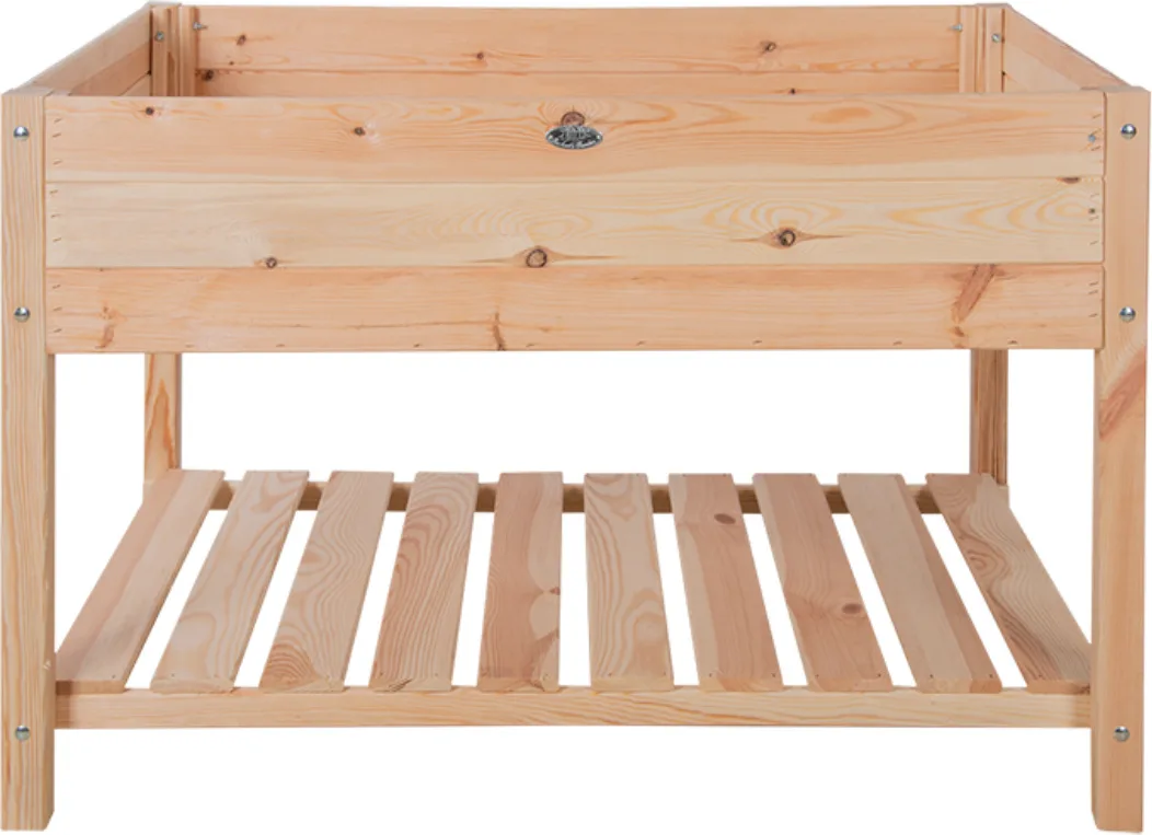 Mesa de Cultivo Elevada en Blanco XXL — foto principal