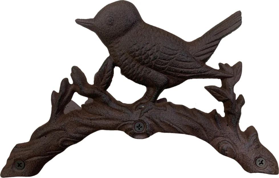 Portamanguera hierro pajaro 24x14x17 — foto principal