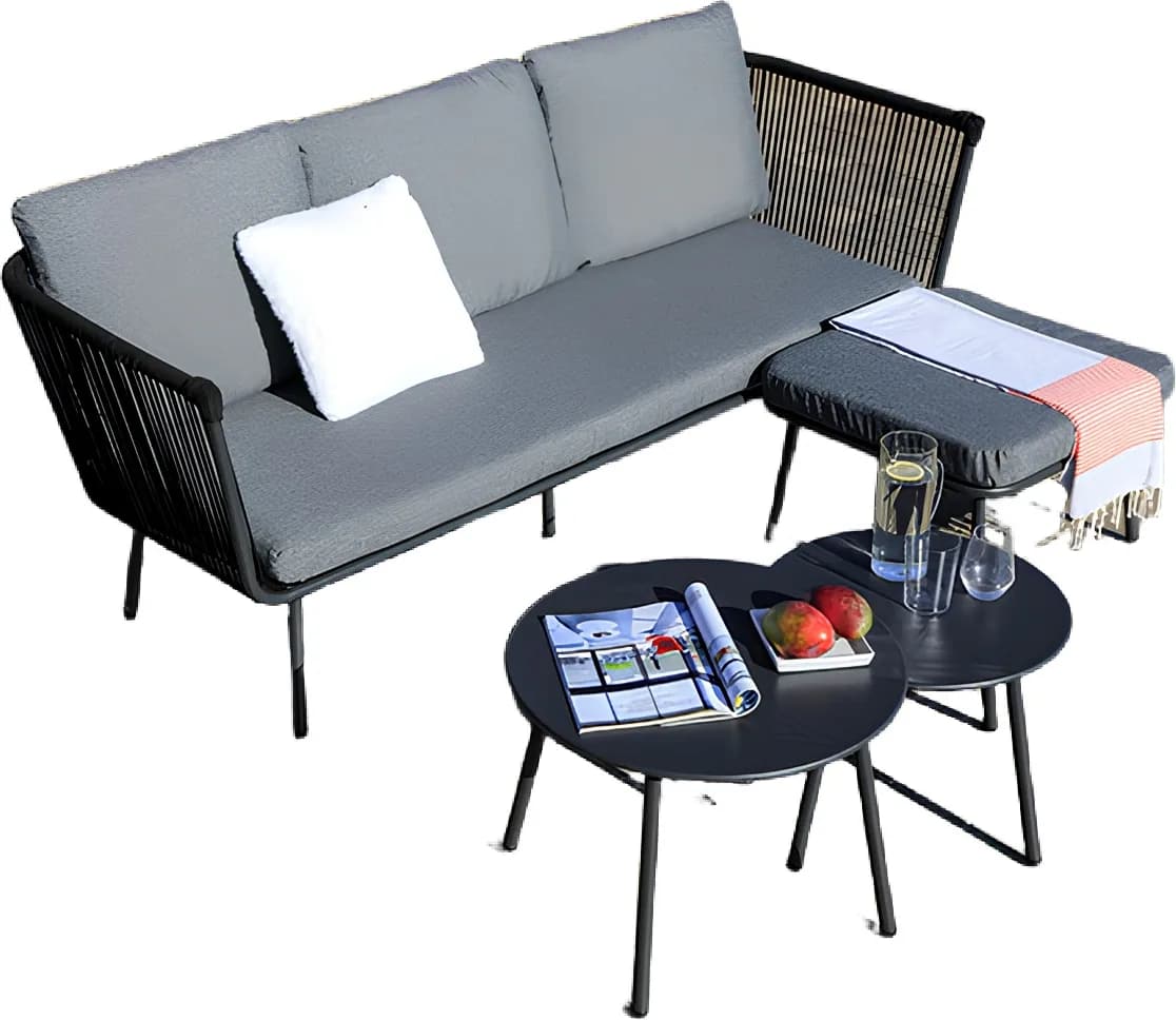 Conjunto sofa jardin Palermo — foto principal