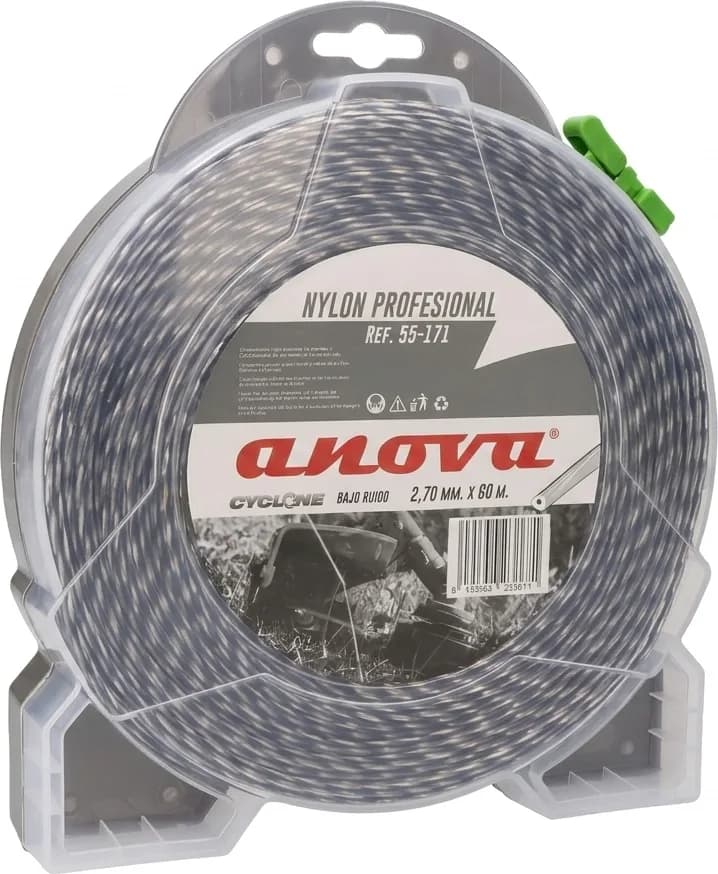 Hilo Desbrozadora Nylon Cyclone 2,7mm 60 Metros — foto principal