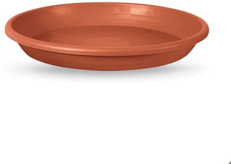 Plato Maceta Cilindro Plastico Terracota 47cm — foto principal