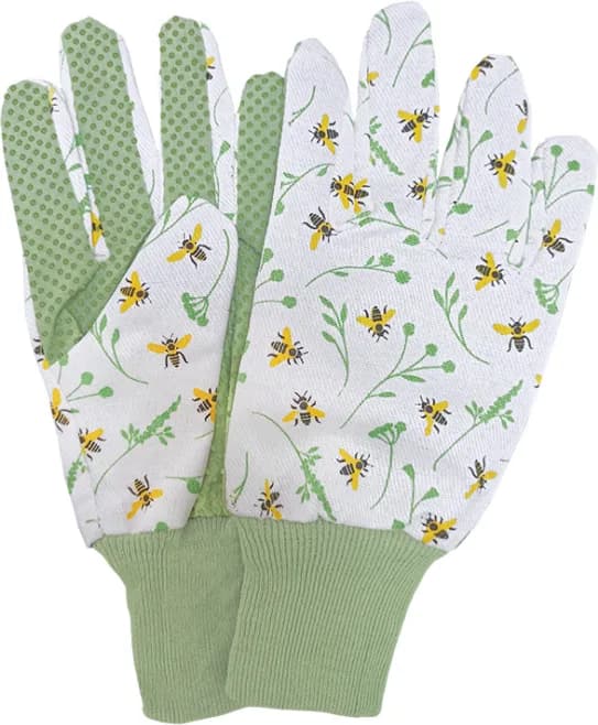Guantes de Jardin con Estampado de Abejas — foto principal