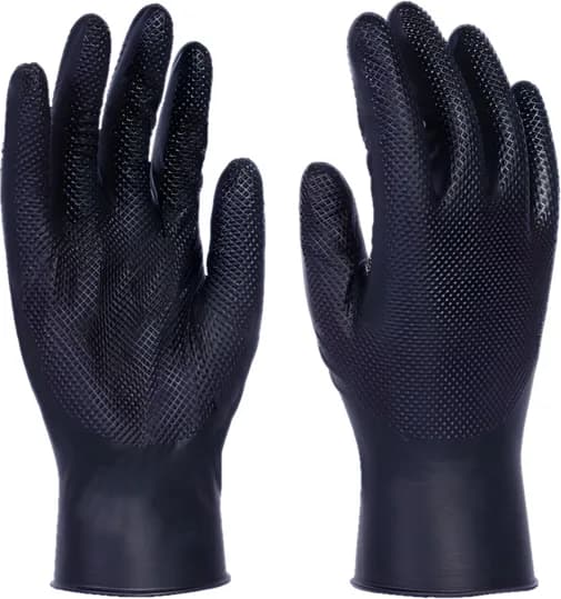 Guantes Nitrilo Negro Unigrip T7 50 Uds — foto principal