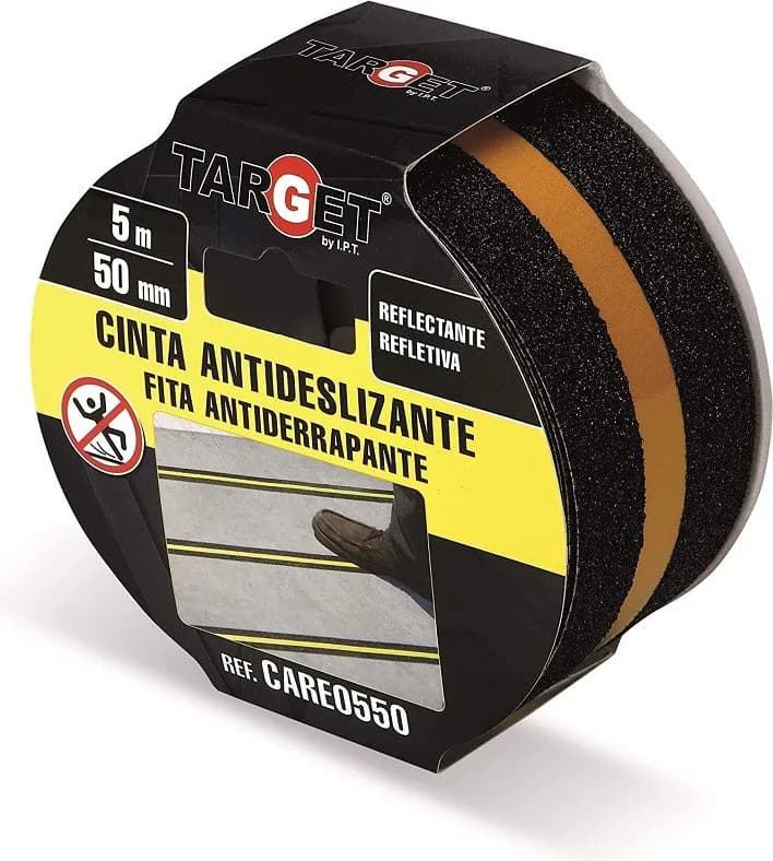 Cinta Antideslizante Reflectante 5m x 50mm — foto principal