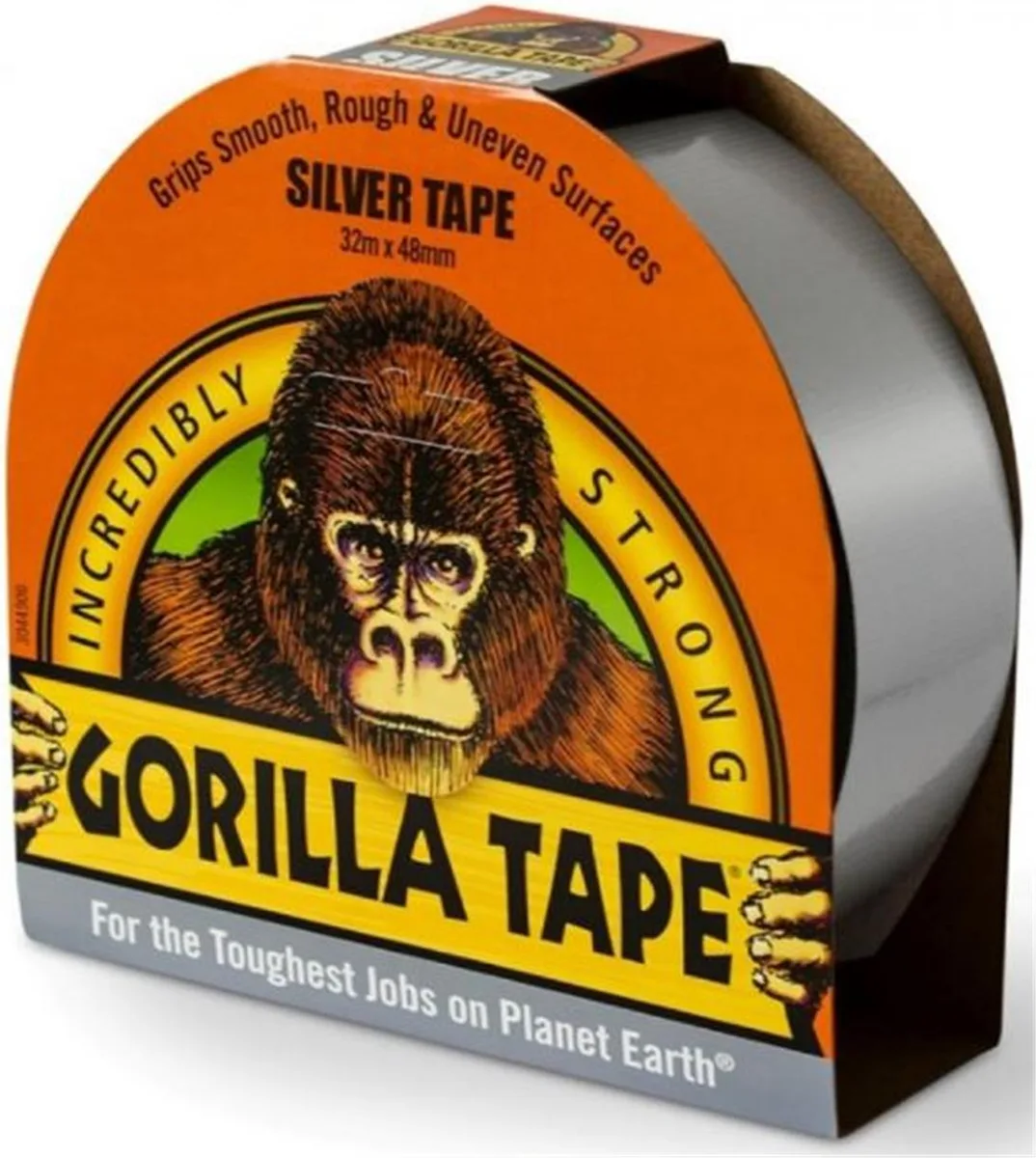 Cinta Americana Plata Gorilla 32m x 48mm — foto principal