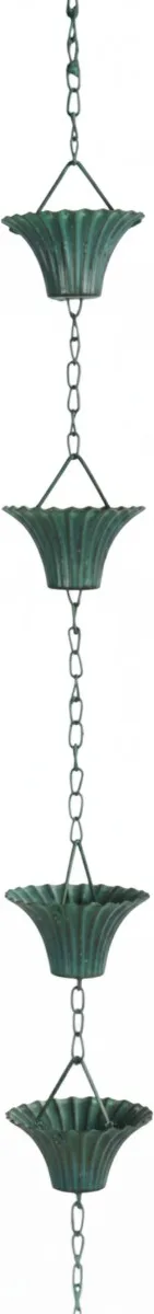 Cadena de Agua de Lluvia Diseño Relajante — foto principal