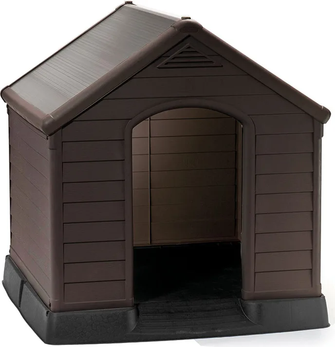 Caseta Perro Keter Marron 95x99x99 cm — foto principal