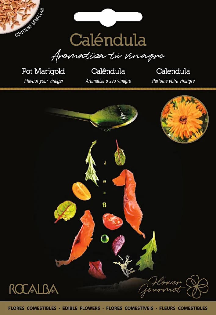 Semilla Flor Comestible Caléndula — foto principal