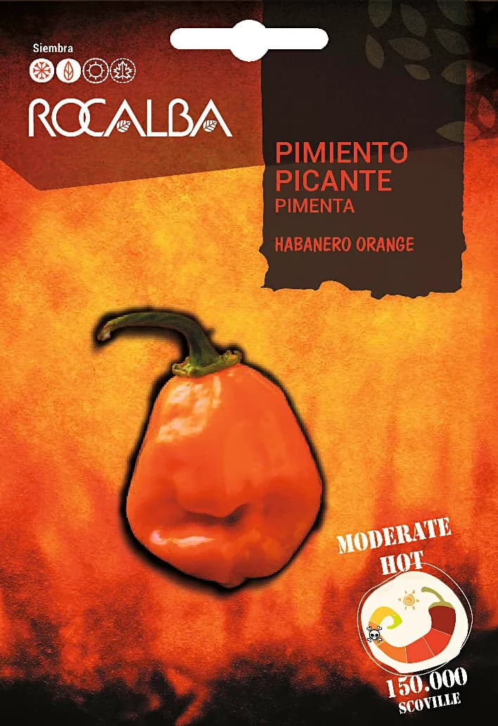 Semilla Pimiento Picante Habanero Orange — foto principal