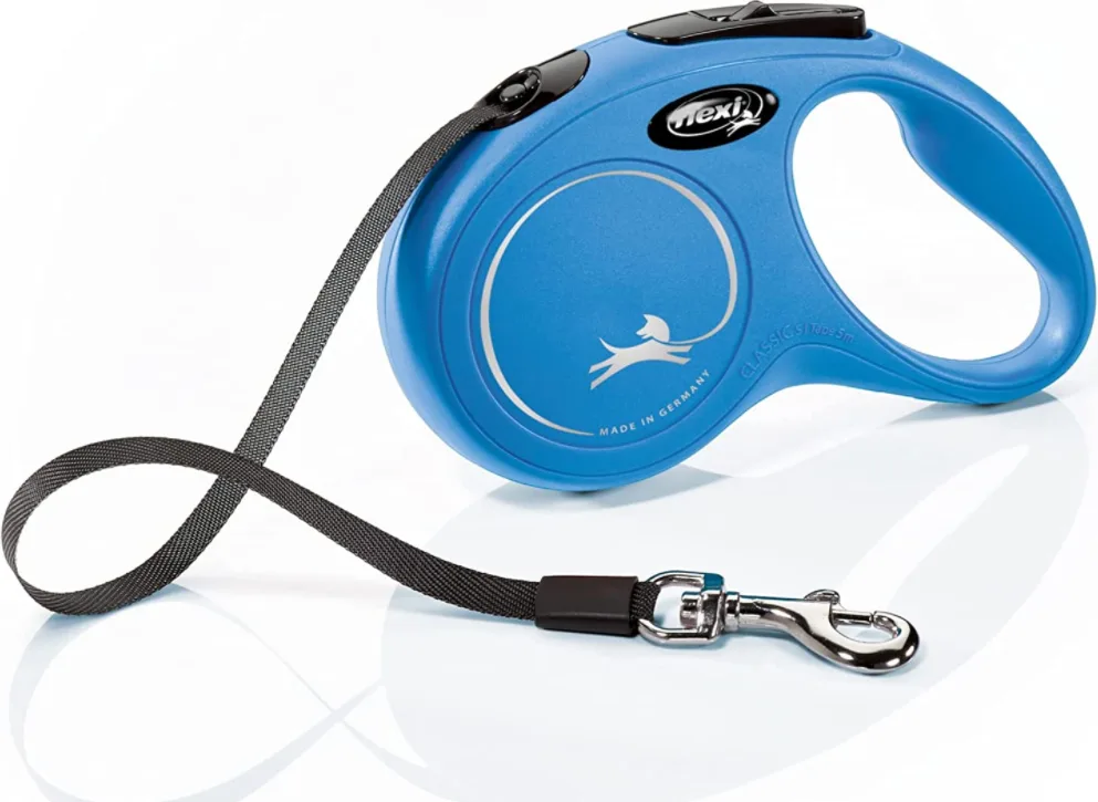 Flexi New Classic M Azul Cinta 5 m — foto principal