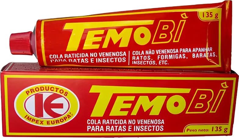 Pack 50 Unidades Pegamento Ratones Cola 135 gr Temobi — foto principal