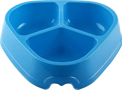Comedero Boxer Triangular Triple 1,8 L — foto principal