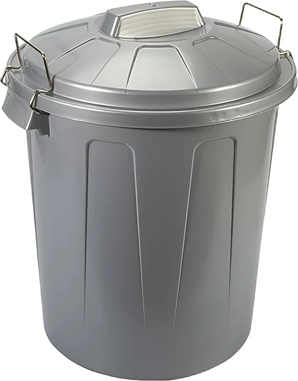 Cubo Basura Esla Nº 4 Redondo con Asas Metal 51 Litros — foto principal