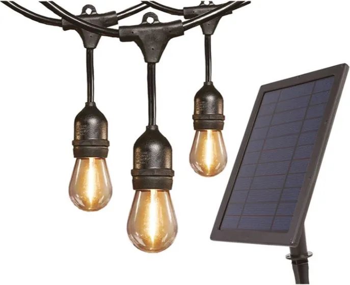 Guirnalda 10 Bombillas Led 6M Solar — foto principal