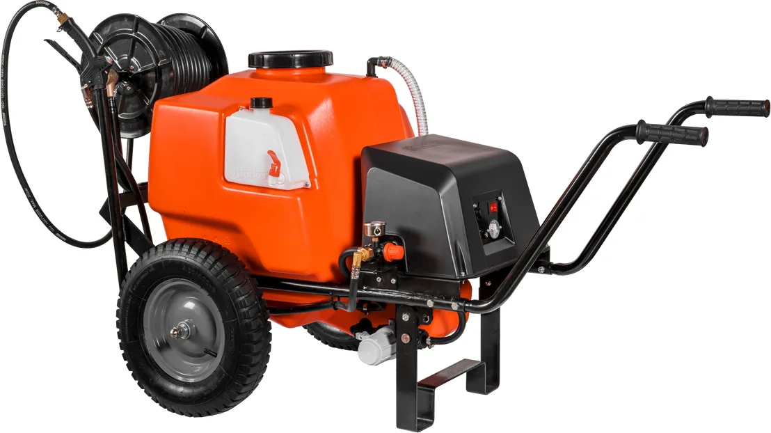 Carretilla Pulverizar Bateria 80 litros Stocker — foto principal