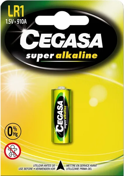 Pila Cegasa Super Alcalina LR1 — foto principal