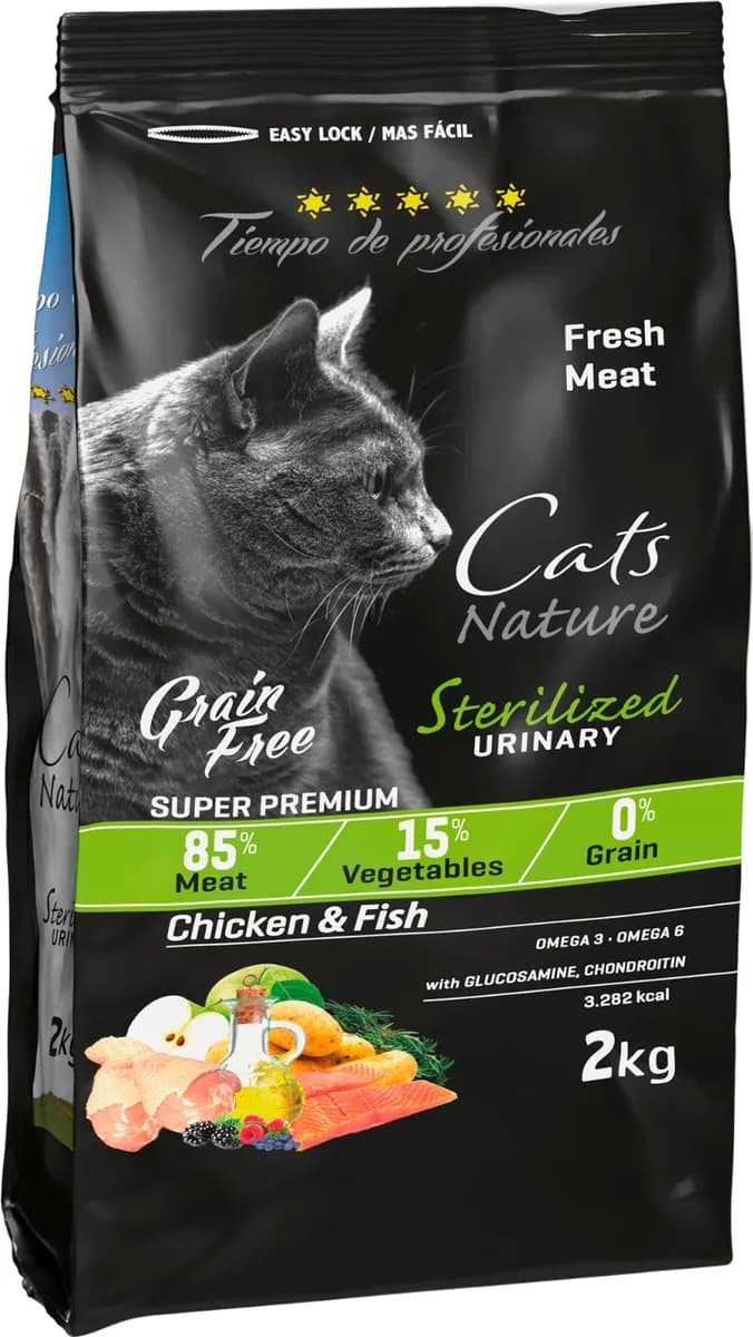 Pienso Gatos Tiempo de Profesionales Grain Free Urinary Sterilized 8 Kg — foto principal