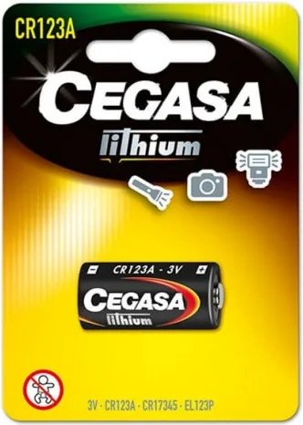 Pila Cegasa Litio CR123A 3V — foto principal