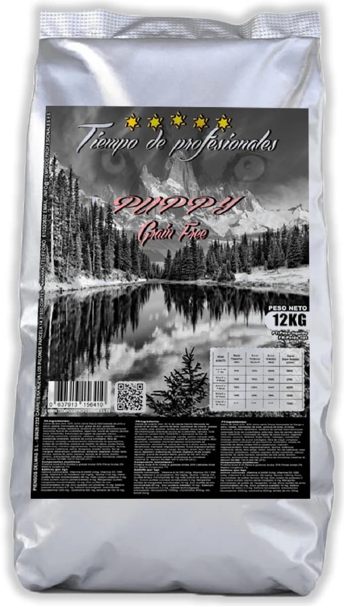 Pienso Perros Tiempo de Profesionales Puppy Grain Free 12 kg — foto principal
