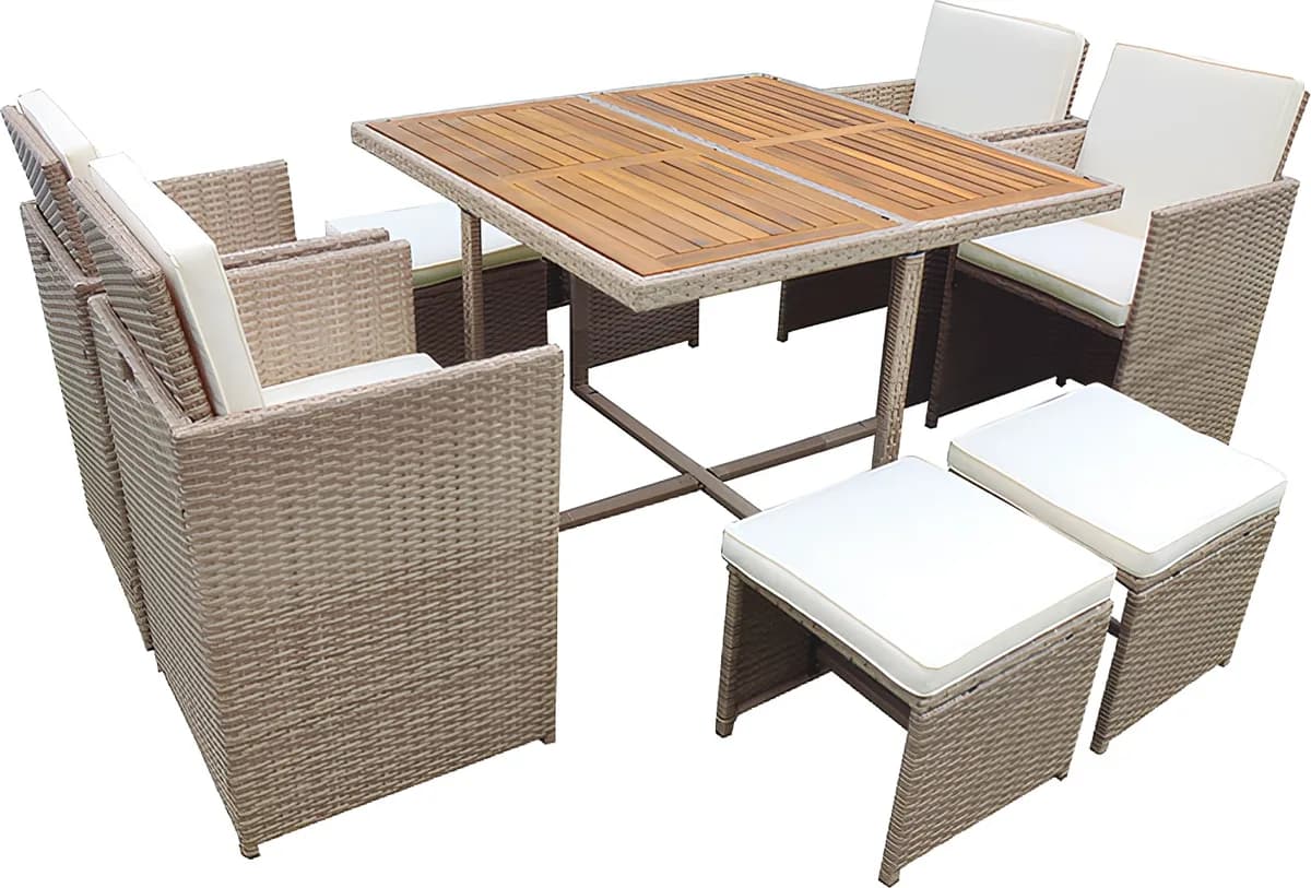 Conjunto para Jardín Cubo Java — foto principal