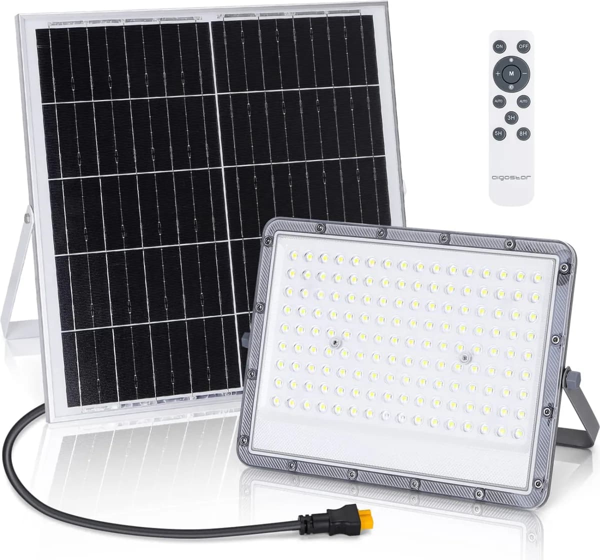 Foco Led con Panel Solar 200w 6500k — foto principal