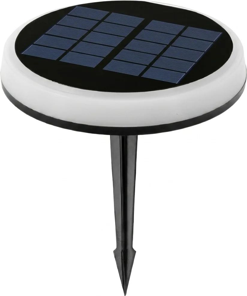 Aplique de suelo jardin Led Solar Redondo CCT — foto principal