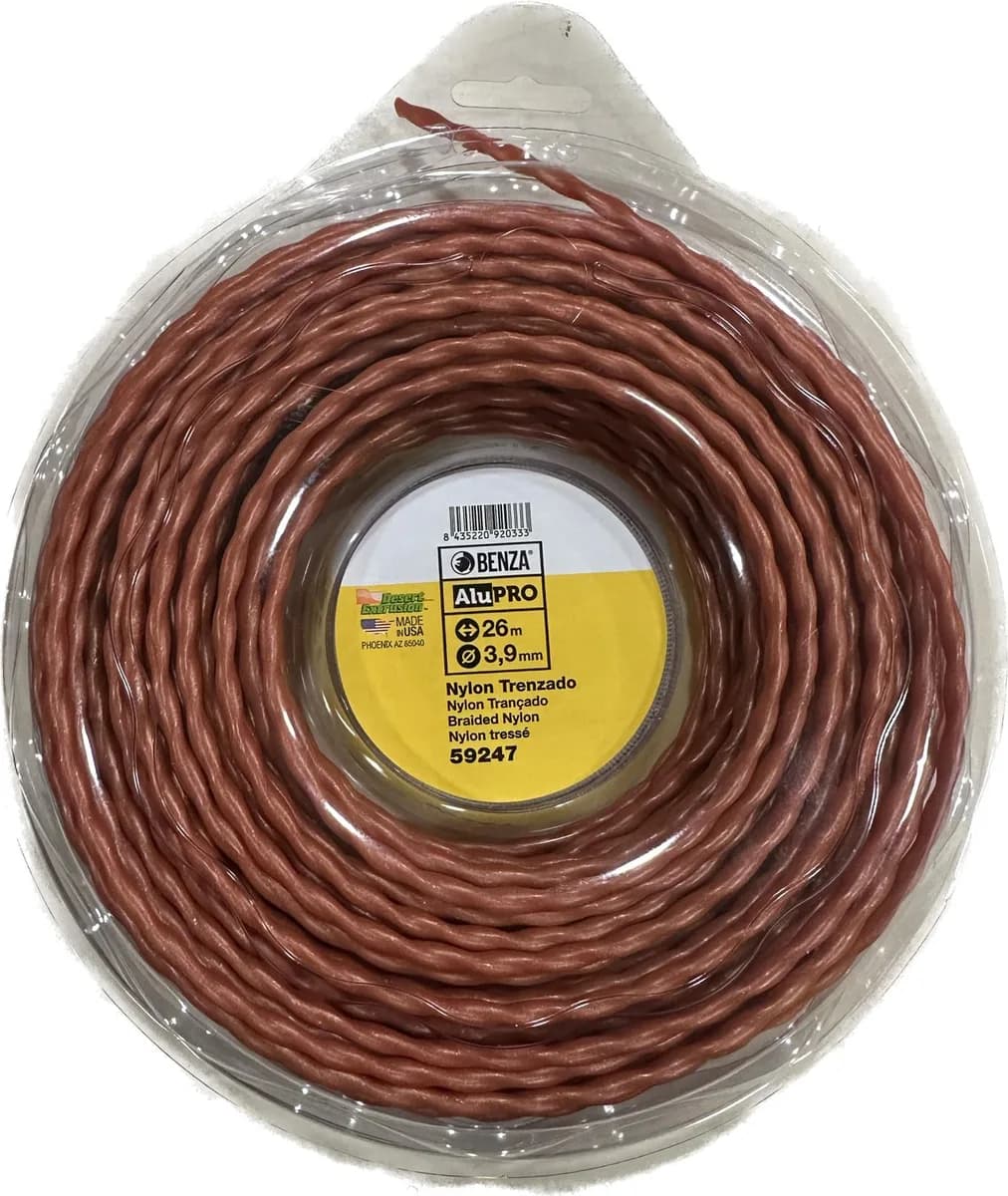 Hilo Desbrozadora Profesional Nylon Trenzado Alum 3,9mmx26m — foto principal
