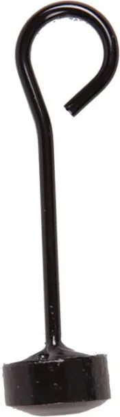 Badajo Campanilla Negro 125 mm — foto principal